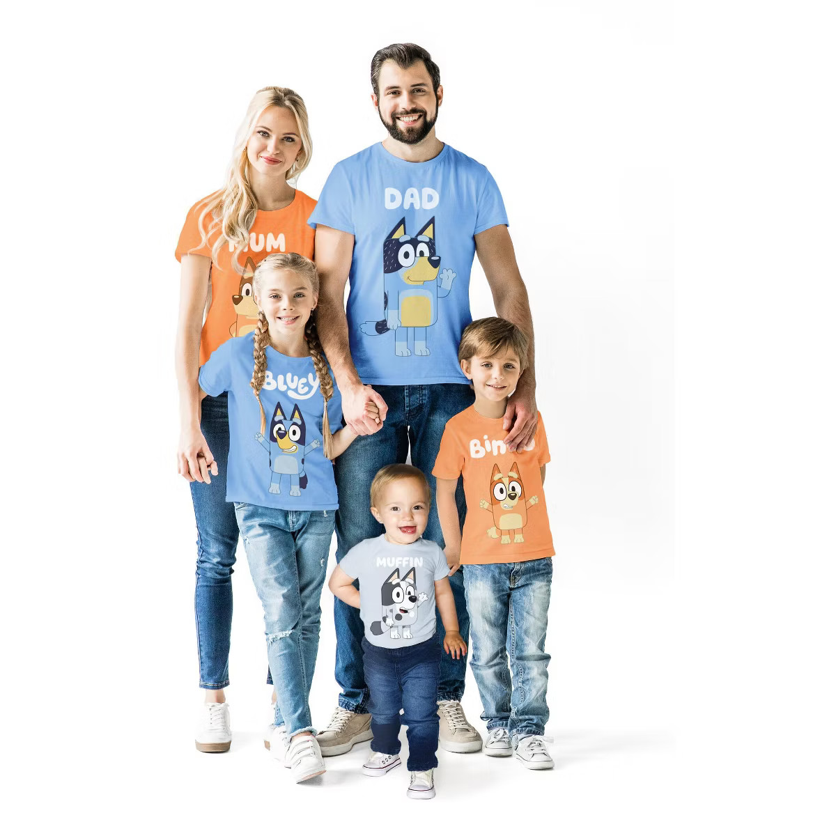 Bluey Mom Dad Bingo Matching Family T-Shirt Adult | Target
