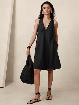 Ava Linen Mini Dress | Banana Republic (US)