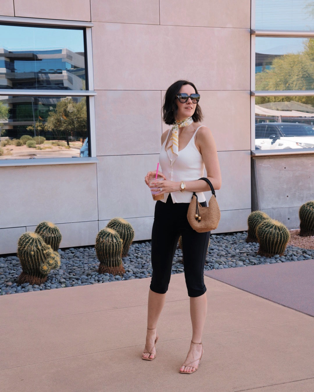 WE ARE SO BACK!! 👏🏻🖤 thriving in my capris! I know they’re not everyone’s cup of tea but I feel so like myself in them 😂 wearing a size XS

#LTKdayinmylife #LTKgrwm #LTKootd