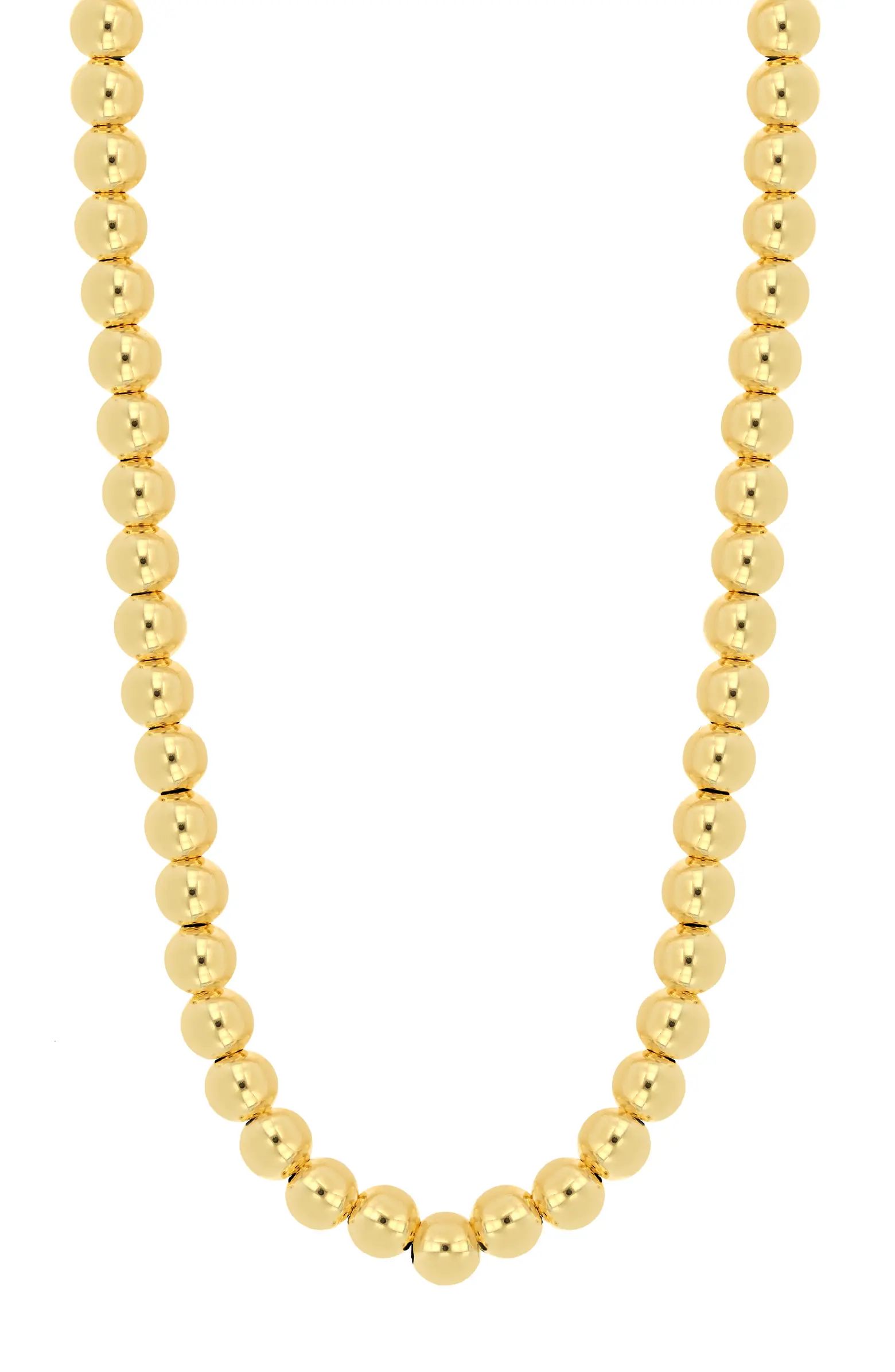 Bony Levy Mykonos 14k Gold Beaded Necklace | Nordstrom | Nordstrom