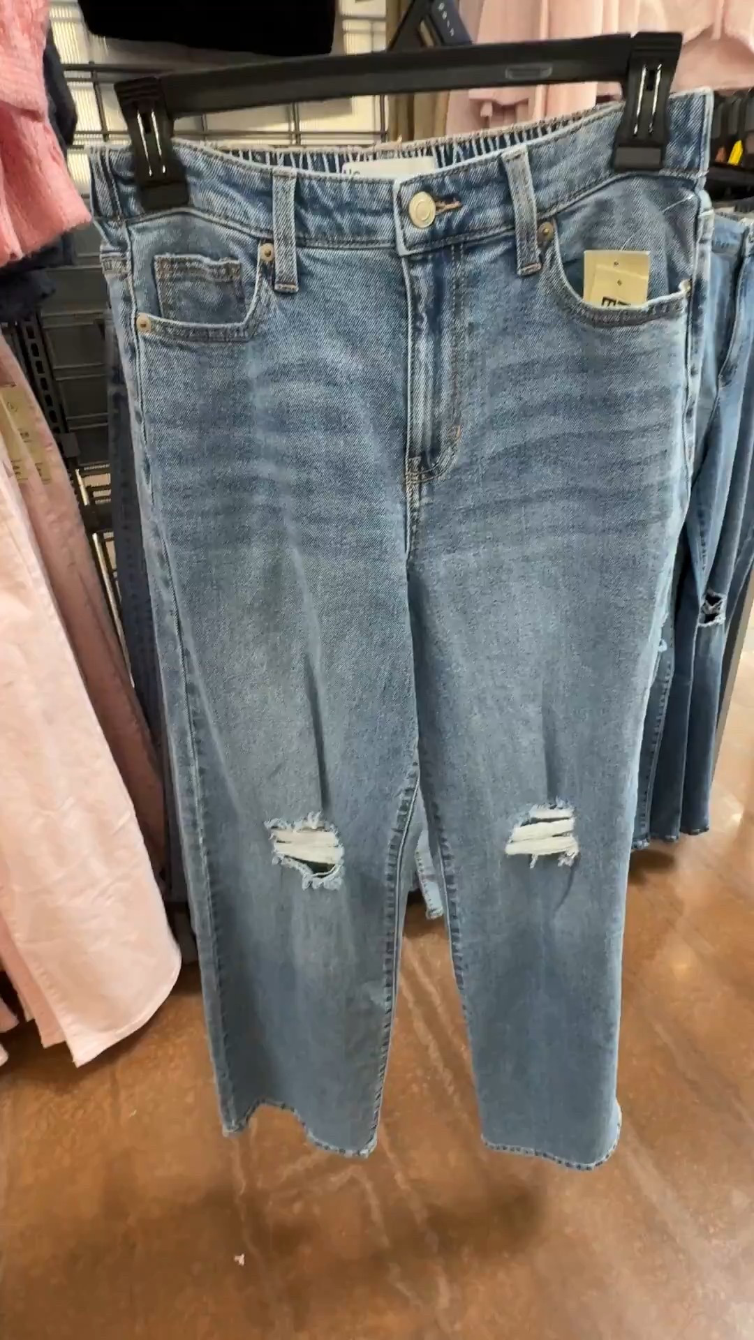Walmart jeans! These have an elastic waist in the back! 

#LTKootd #LTKgrwm