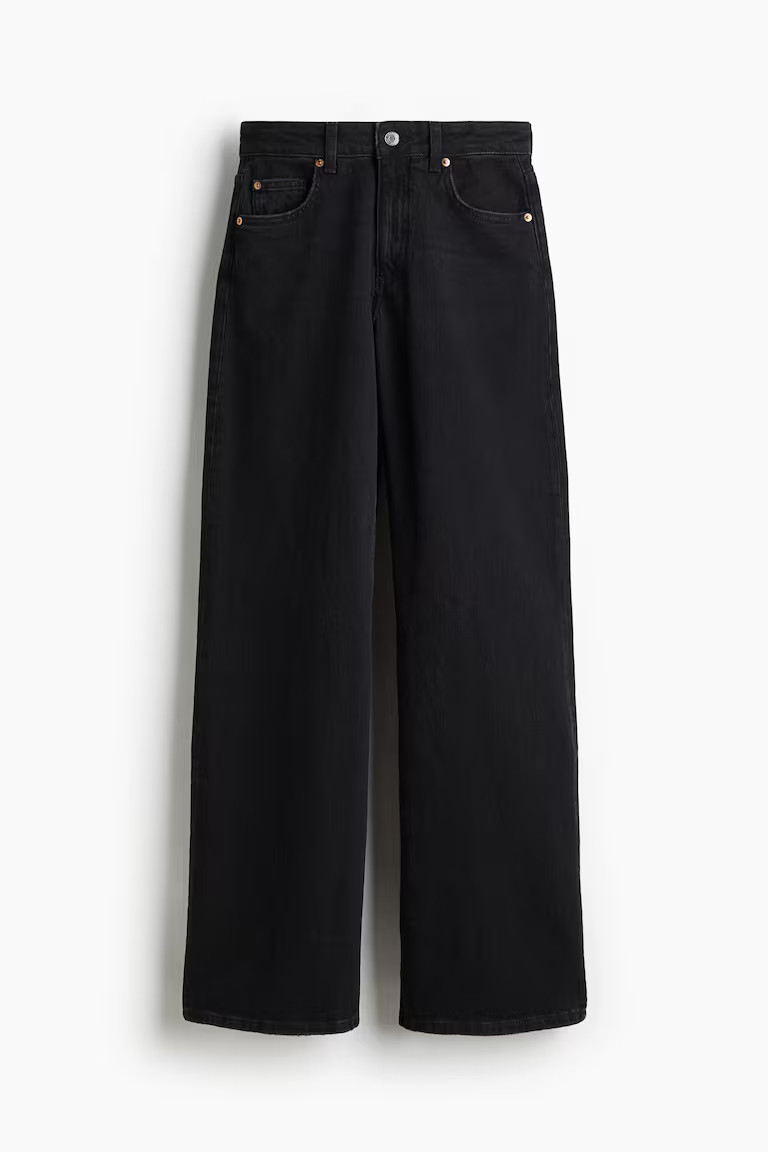 Wide High Waist Jeans | H&M (FR, IT, ES, PT, BE)