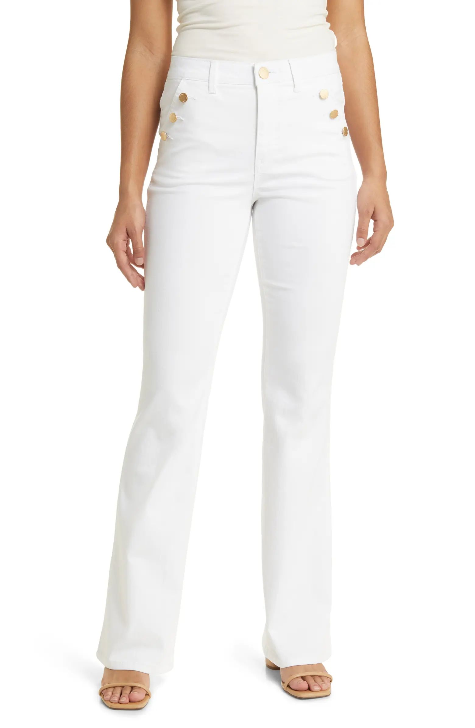 'Ab'Solution Skyrise Flare Jeans | Nordstrom