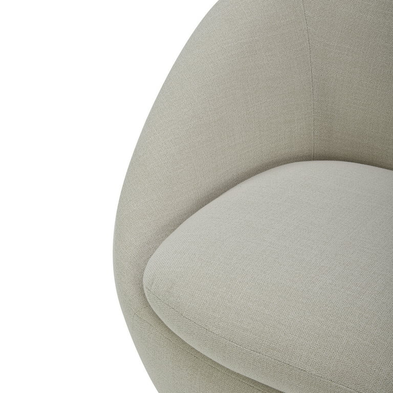 Better Homes & Gardens Mira Swivel Chair, Linen | Walmart (US)