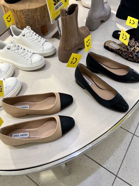 Chanel inspired ballet flats on sale at the Nordstrom anniversary sale! Love these!! 

Nsale, Chanel, Chanel dupe, Chanel shoe dupe, Chanel shoes, cap toe shoe, ballet flats, nordstrom anniversary sale 

#LTKunder100 #LTKshoecrush #LTKxNSale