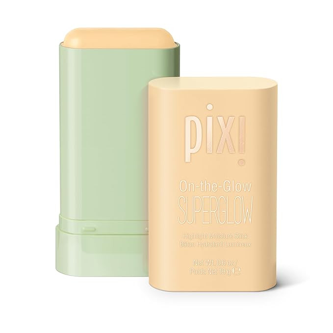 Pixi On-the-Glow SuperGlow - GlidedGold, Hydrating Gel-Cream Highlighter with Ginseng, Aloe Vera ... | Amazon (US)