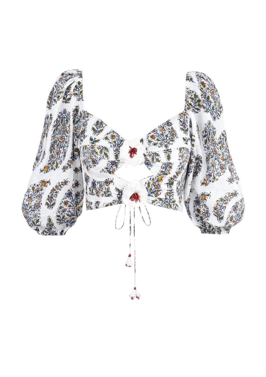 Rosa Cut-Out Bustier - Paisley Ghalamkar | Rosewater Collective