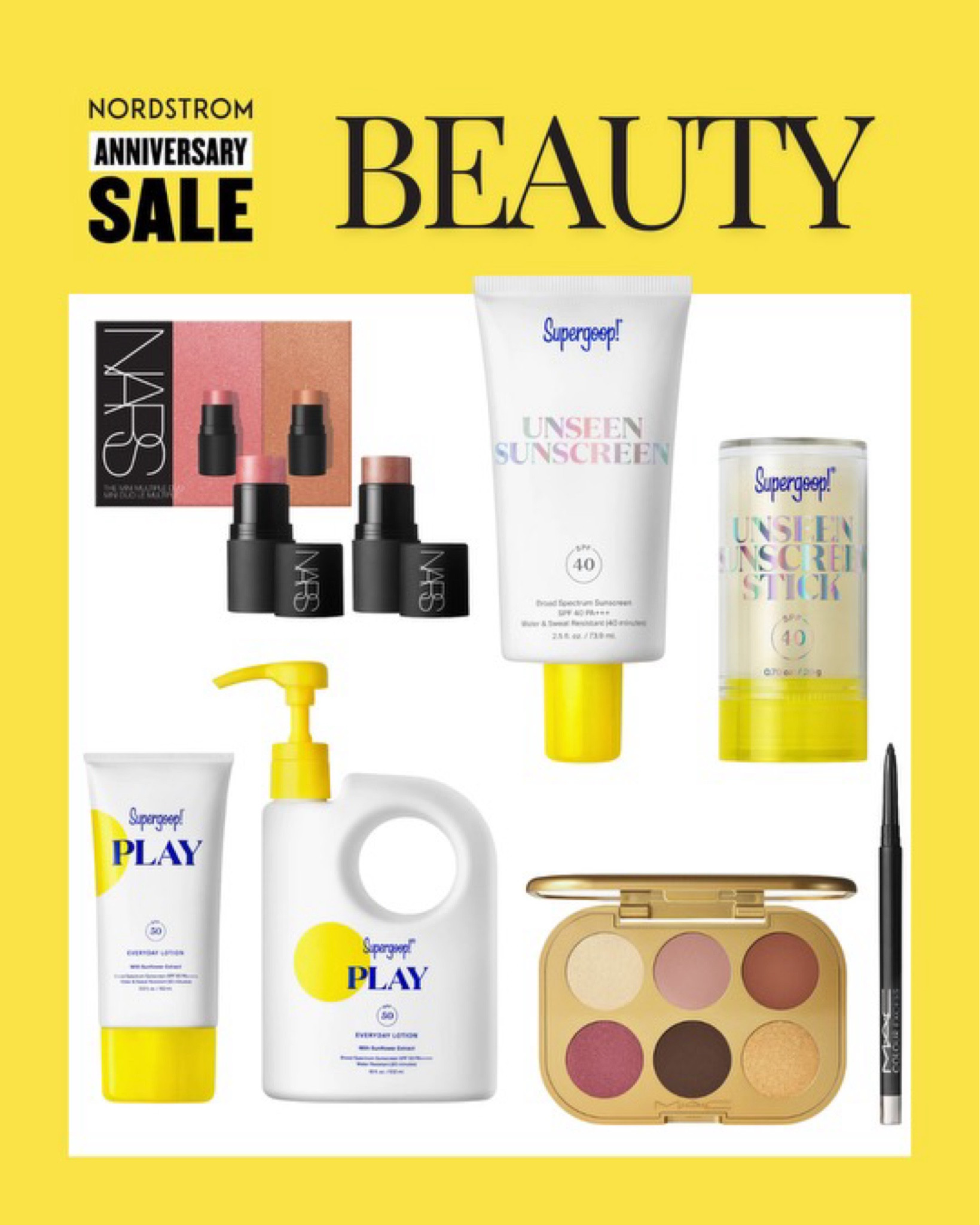 Nordstrom anniversary sale! Our picks for beauty! 💋 You know Katie’s love for super goop sunscreen - time for a restock! ✨

#LTKxNSale #LTKBeauty #LTKSummerSales