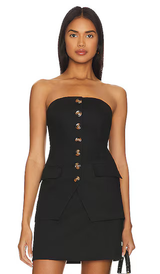 The Phoebe Bustier in Meteorite | Revolve Clothing (Global)