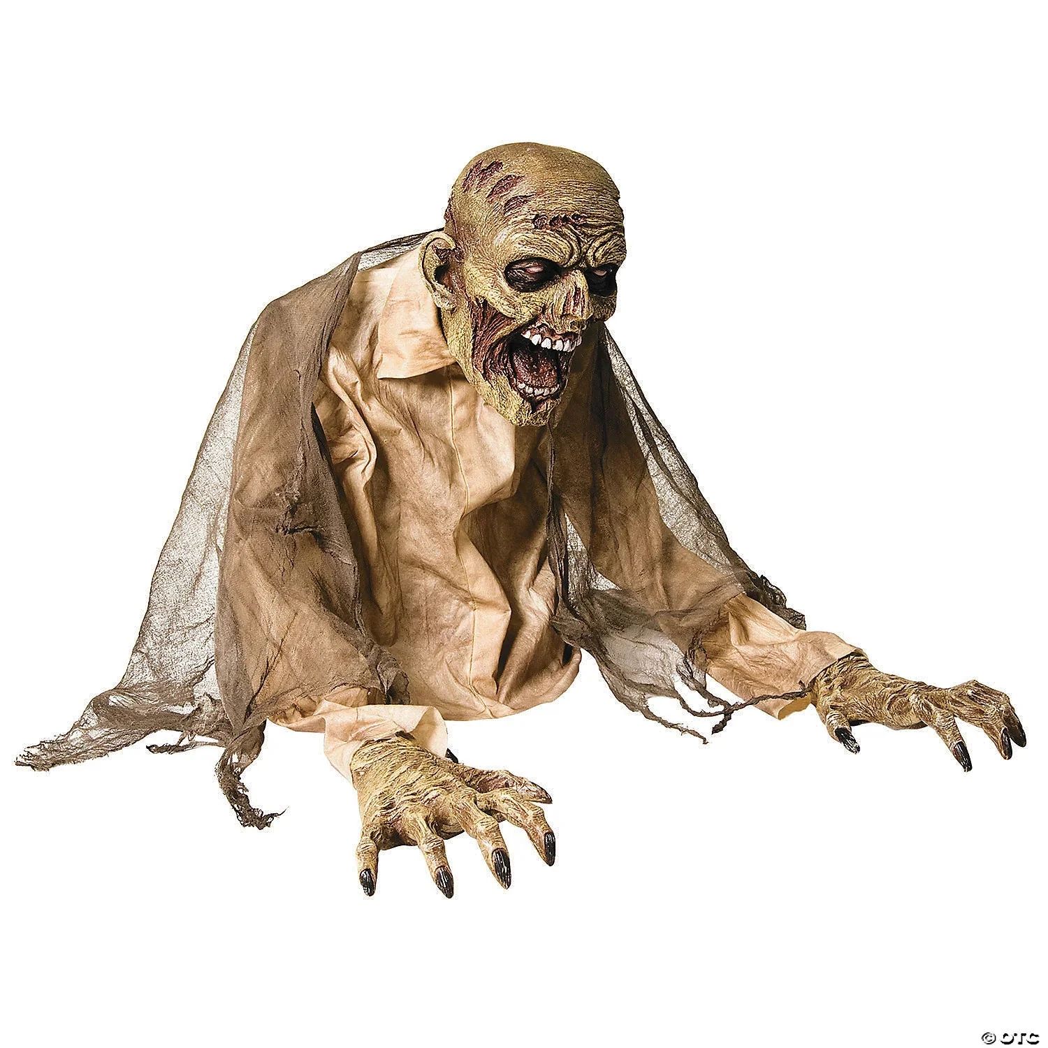 Seasonal Visions 2 ft. Gaseous Zombie Animated Fog Machine Halloween Decoration - Walmart.com | Walmart (US)