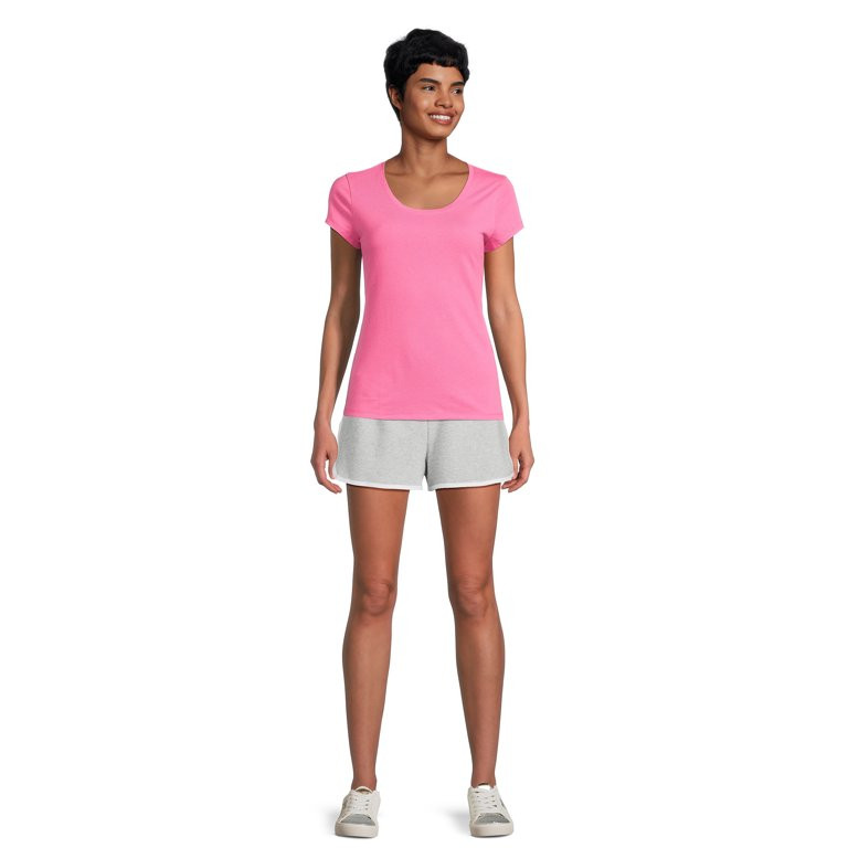 No Boundaries Juniors French Terry Shorts, Inseam 2.5”, Sizes XS-XXL | Walmart (US)