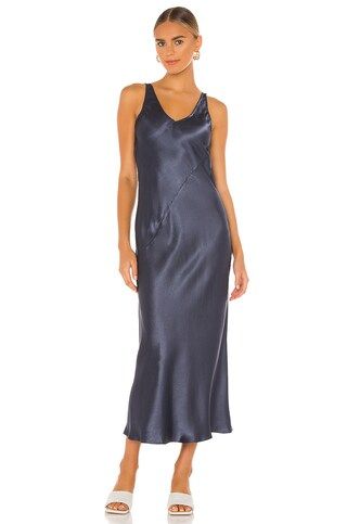 Line & Dot Josephine Dress in Slate from Revolve.com | Revolve Clothing (Global)