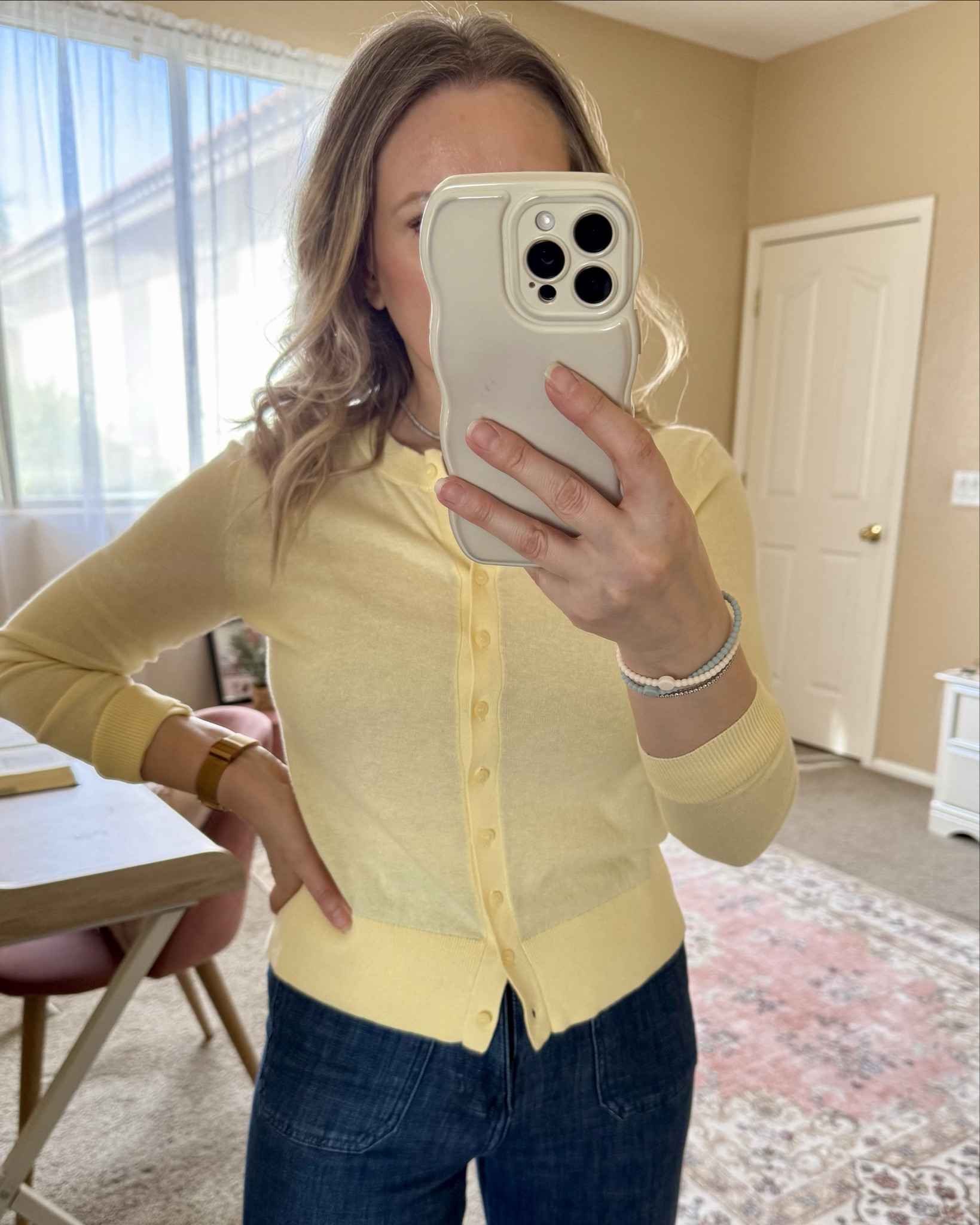 Spring finds from Loft: lightweight cardigan in lemon brûlée color and a floral silk scarf in soft lavender. Both on sale! 

#LTKSaleAlert #LTKSeasonal #LTKPetite