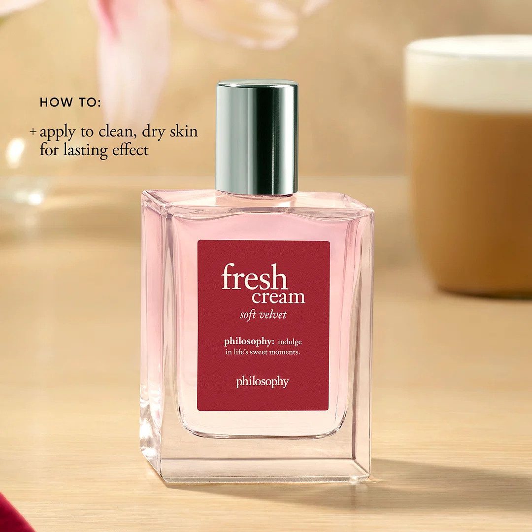 fresh cream soft velvet eau de toilette | Philosophy