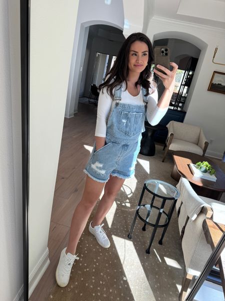 Comfy and casual today🦋 Love these overalls for warm weather! 

#LTKstyletip #LTKSeasonal #LTKbump