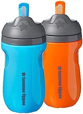 Tommee Tippee Insulated Straw Toddler Tumbler Cup – 12+ Months, 2pk | Amazon (US)