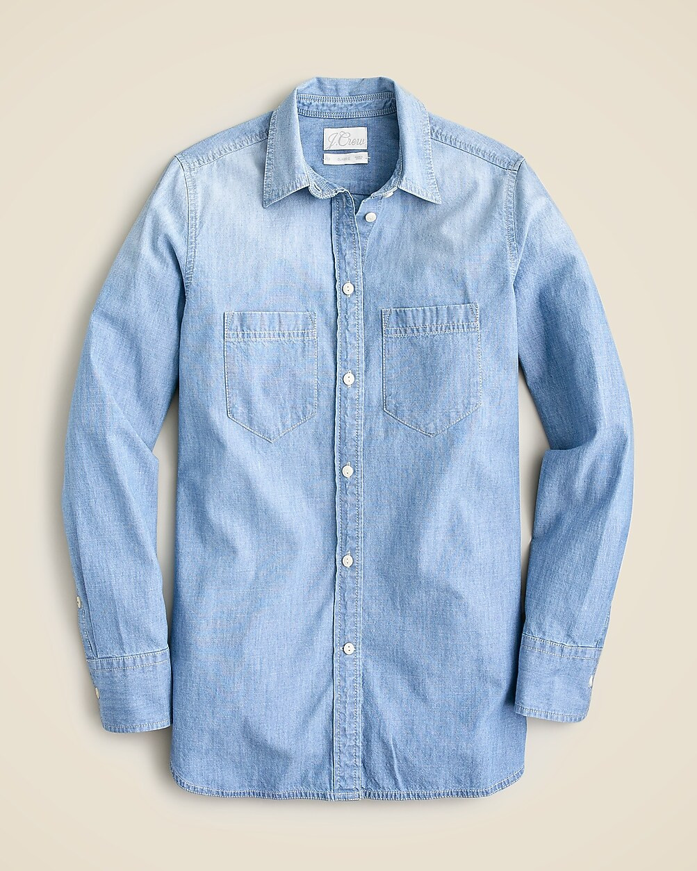 Relaxed-fit chambray shirt | J. Crew US