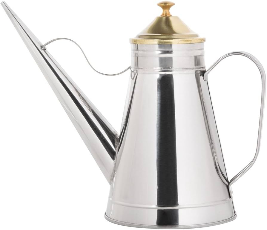 Winco Oil Can with Brass Cover, 24-Ounce | Amazon (US)