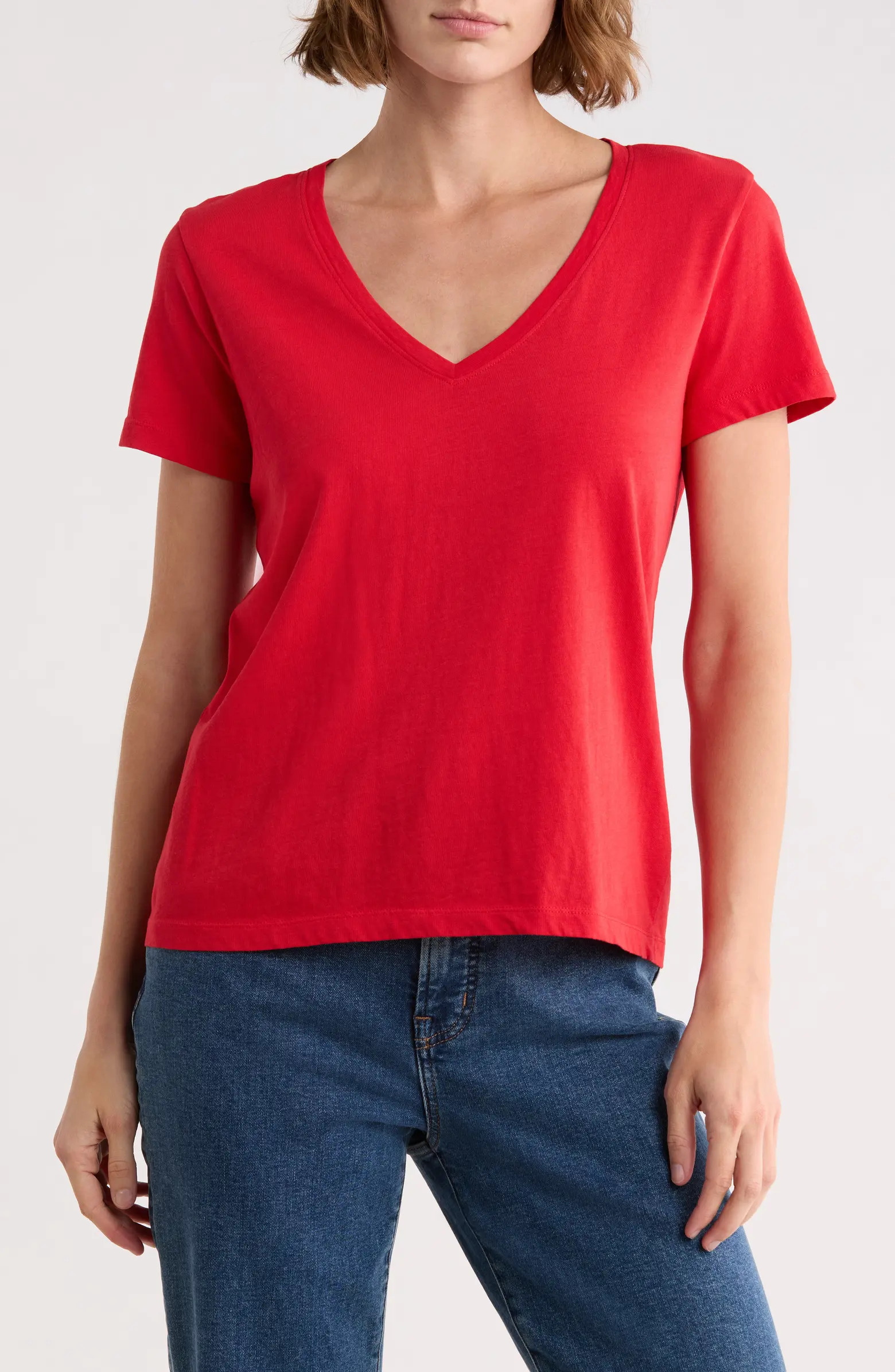 Madewell Softfade V-Neck Tee | Nordstromrack | Nordstrom Rack