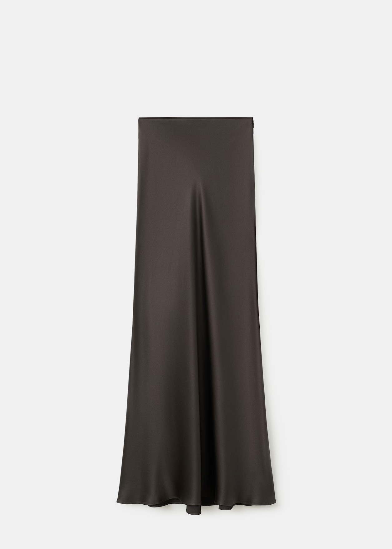 Satin maxi-skirt | MANGO (UK)