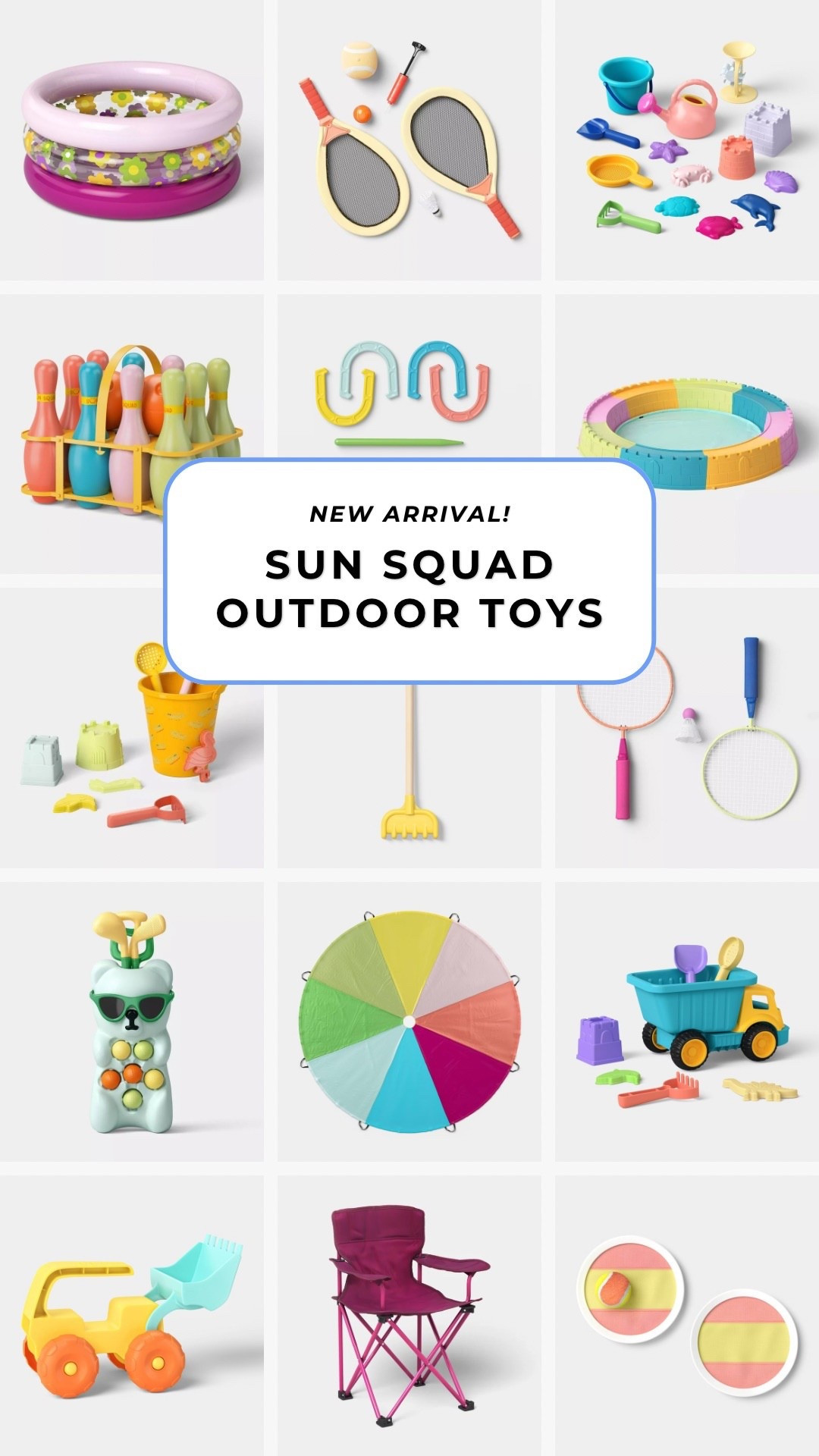 The new Sun Squad outdoor toys are summer perfection! ☀️ 

#LTKKids #LTKmomlife