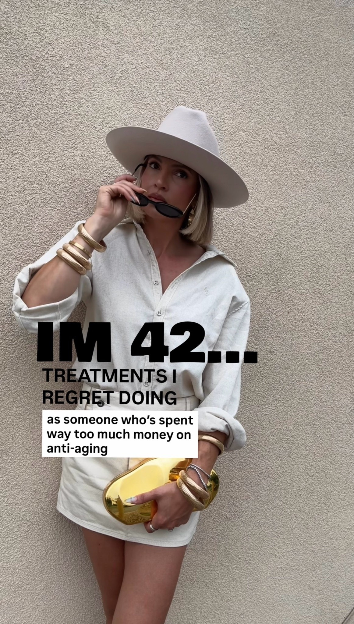 ANTI-AGING TREATMENTS I "REGRET" DOING 
Unfortunately a lot of these actually worked, which has been deeply upsetting for me personally😏😜
Here's the stuff I consistently come back to after trying way too many anti-aging treatments over the years:
• Botox - every 3-4 months
• Microneedling + PDGF — about 4x a year
• CO2/Fractionated CoolPeel - usually 2x a year
• IPL on face/neck/chest - 1x a year
• Sculptra - around 4 vials a year
• Red light therapy - consistently at home
• Tretinoin - on and off throughout the week
• SPF every single day unfortunately
Products I use religiously:
• Tretinoin
• Copper peptide serum
• Barrier-supportive moisturizers
• Hydrating toners/essences (skin flooding)
• LED/red light devices
• Daily SPF
A few things l've learned:
• consistency matters more than perfection
• hydration + barrier support make a huge difference
• you absolutely do NOT need to do all of this
• but if you're going to spend money somewhere, I'd prioritize collagen stimulation over trendy quick fixes

#LTKOver40 #LTKstorytime #LTKBeauty
