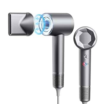 VTT Hair Dryer, 130000 RPM High Speed Blow Dryer for Fast Drying, Low Noise, Lightweight Design f... | Amazon (US)