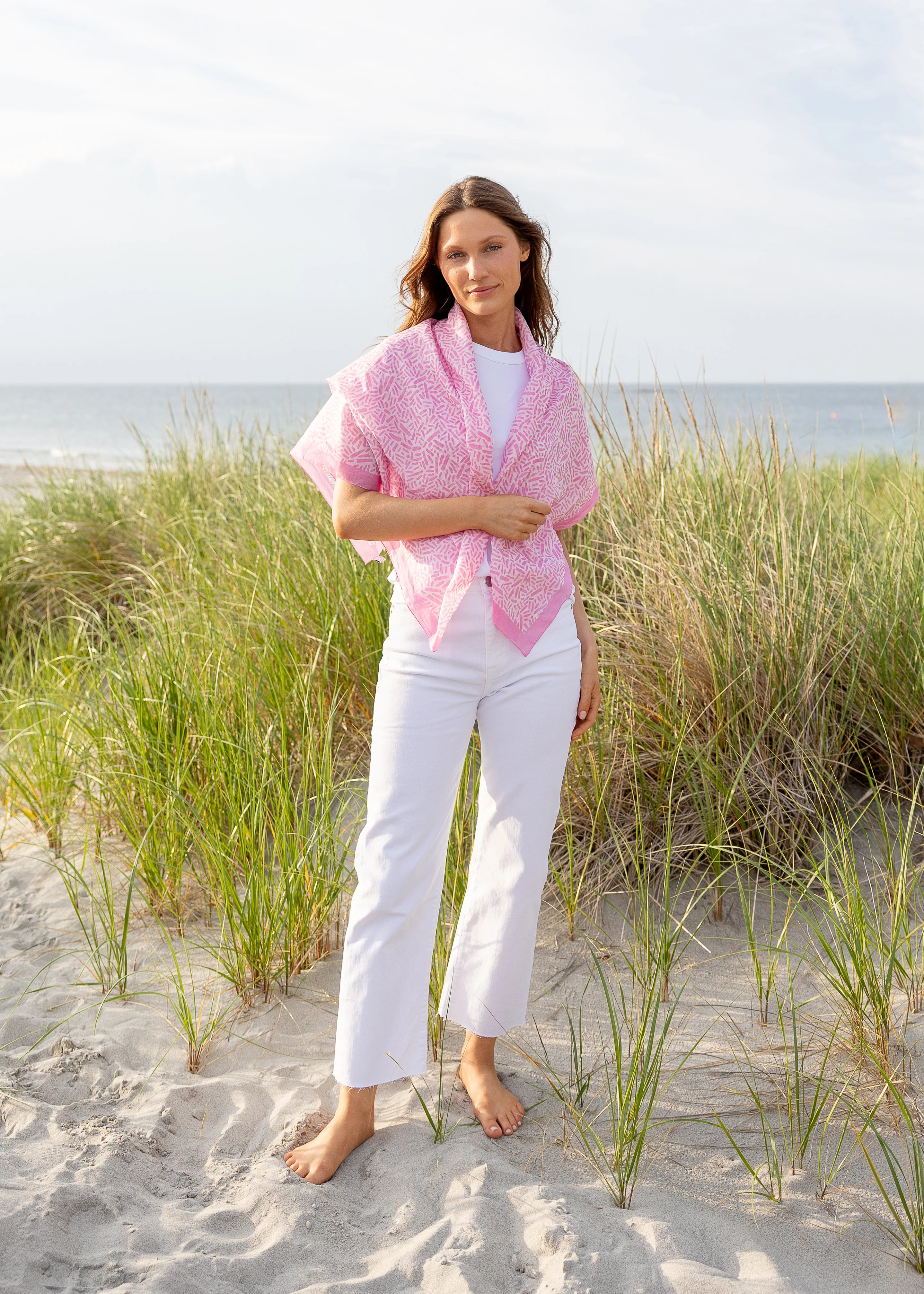 The Cotton Wrap / Pareo - Brush Strokes | Alice Walk