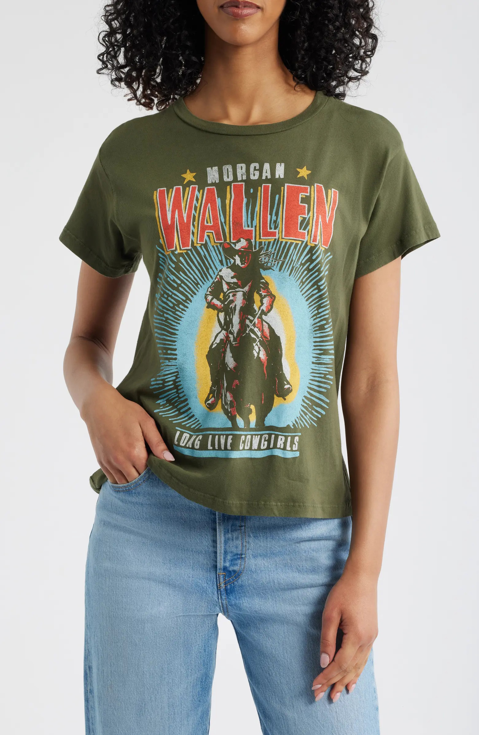 Morgan Wallen Long Live Cowgirls Cotton Graphic T-Shirt | Nordstrom