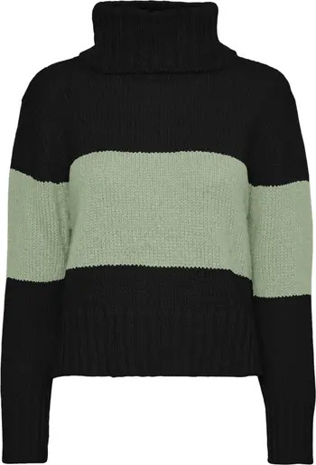 Colorblock Turtleneck Sweater | Nordstrom