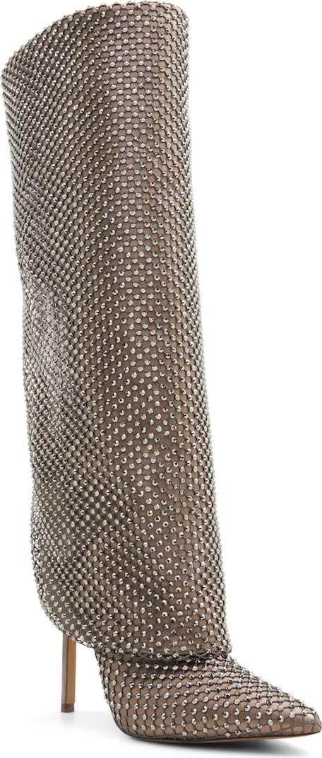 ALDO Livy Studded Foldover Knee High Boot (Women) | Nordstrom | Nordstrom