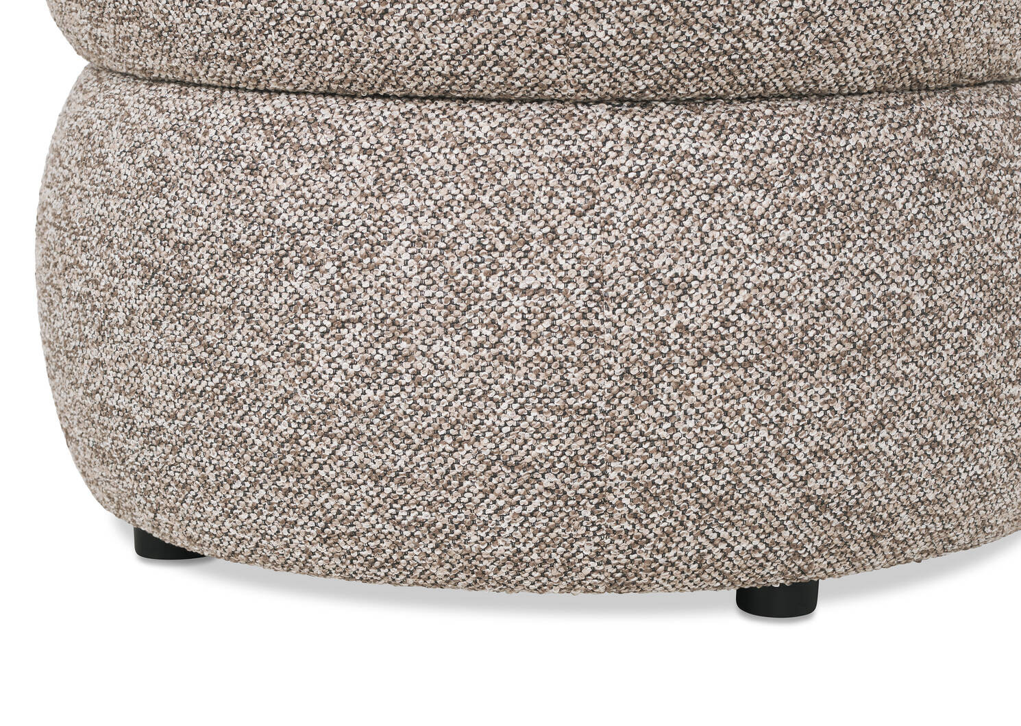 Anora Storage Ottoman -Haze Latte | Urban Barn