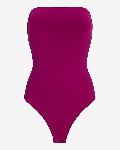 Body Contour Tube Top Thong Bodysuit | Express