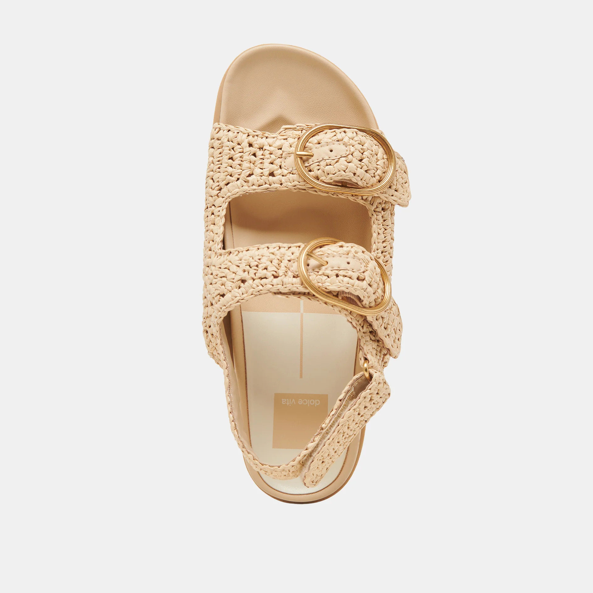 Starla Crochet Sandals Natural Knit | DolceVita.com