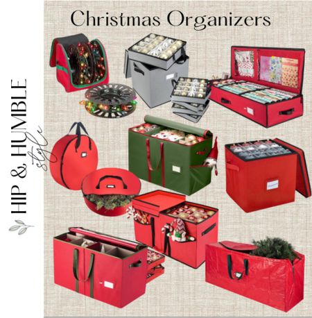 The perfect essentials for organizing and protecting your Christmas decor with a wreath holder, ornaments storage, tree storage holder, wrapping paper organizer, Christmas light storage 

#LTKhome #LTKSeasonal #LTKHoliday