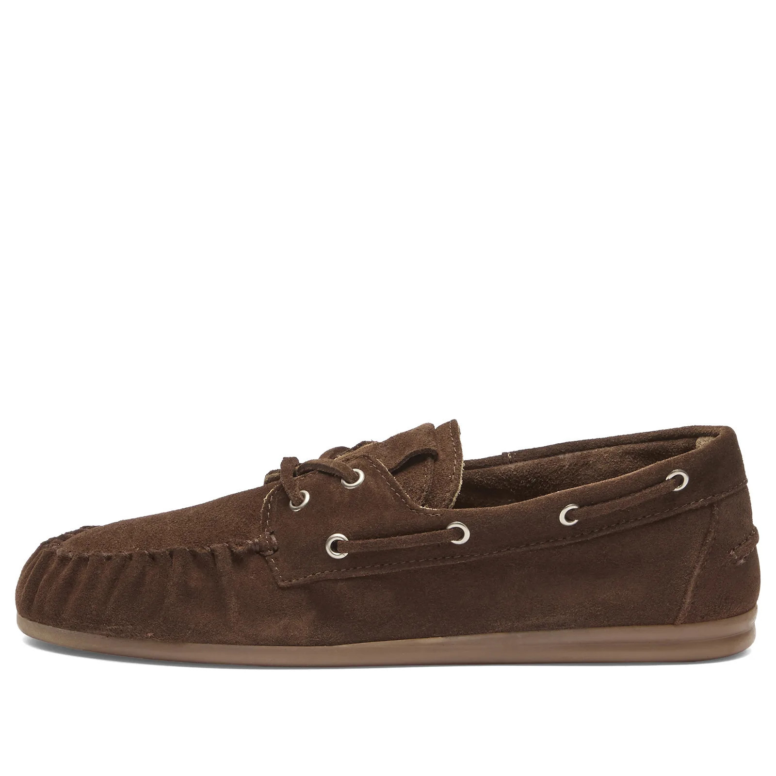 ALOHAS Women's Rowan Suede Leather Loafers Suede Brown | END. Clothing