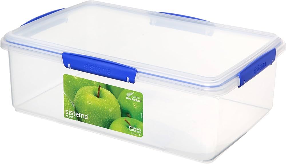 Sistema Large Food Storage Container with Lid for Lunch, Meal Prep, and Leftovers, Dishwasher Saf... | Amazon (US)
