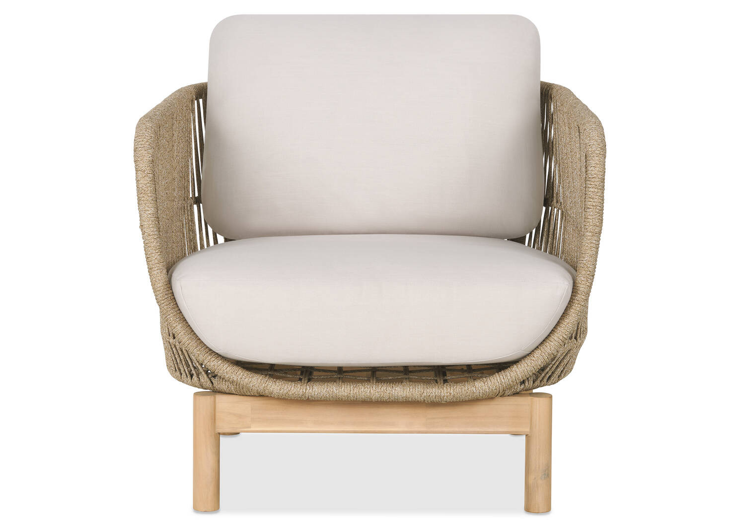 Adera Outdoor Armchair -Natural | Urban Barn