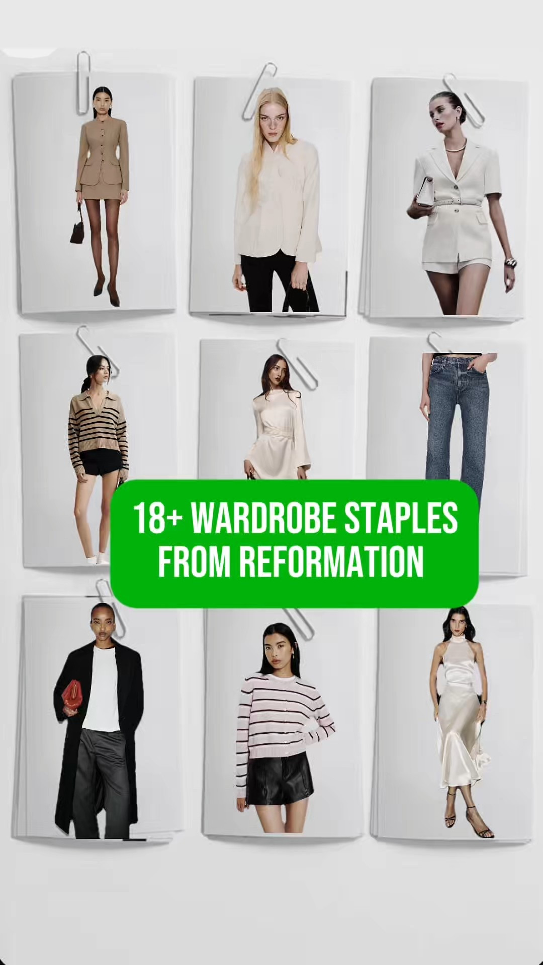 Your closet deserves pieces that grow with you — not trends that fade. 🍂❄️
 I’ve curated 18+ wardrobe staples that make getting dressed effortless, polished, and confidence-boosting all season long. These are the foundation pieces you can mix and match to create timeless fall and winter outfits that always feel elevated — cozy cashmere, flattering blazers, chic cardigans, and dresses that just work.
No more “I have nothing to wear” moments. Just classic pieces you’ll reach for again and again — whether you’re heading to work, brunch, or a cozy night out.
Scroll down to shop your favorites and start building a wardrobe that works as hard as you do. 🤍

 fall outfits, winter wardrobe staples, classic women outfits, cashmere sweaters, cardigans, blazers, reformation dress, capsule wardrobe, timeless fashion, elevated basics, women’s fall style, winter outfit ideas, chic essentials


#LTKPetite #LTKootd #LTKgrwm