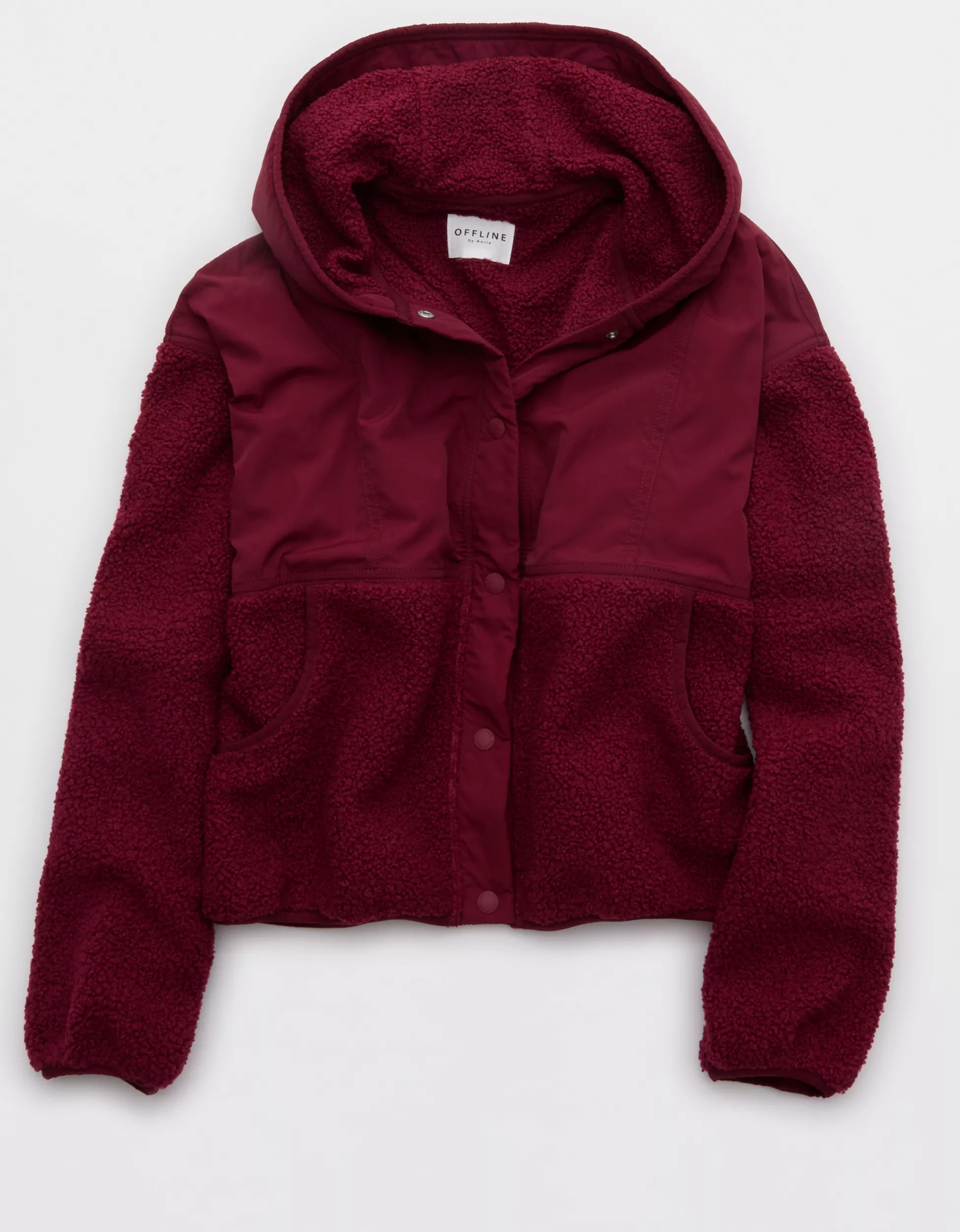 OFFLINE By Aerie Fluff Love Sherpa Jacket | Aerie