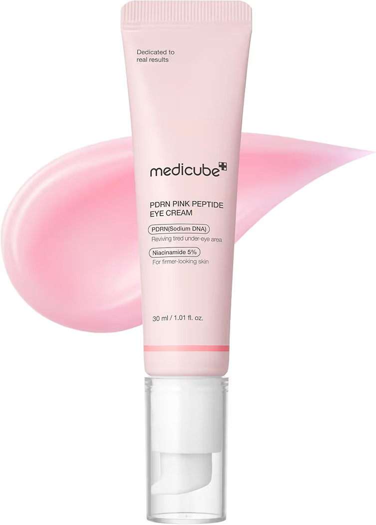 Amazon.com: medicube Salmon DNA PDRN Pink Peptide Eye Serum with Niacinamide and 99% Purity Retin... | Amazon (US)