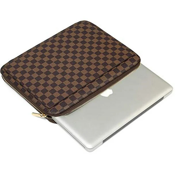 Daisy Rose Checkered Protective Laptop Sleeve case For 13-Inch MacBook pro with slip pocket - Lux... | Walmart (US)