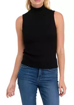 cable & gauge Petite Ribbed Muscle Tank Top | Belk