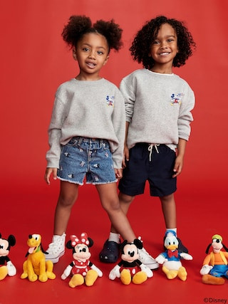 Old Navy x Disney© Mickey Mouse Unisex Oversized Flag Graphic Sweatshirt for Toddler | Old Navy (US)