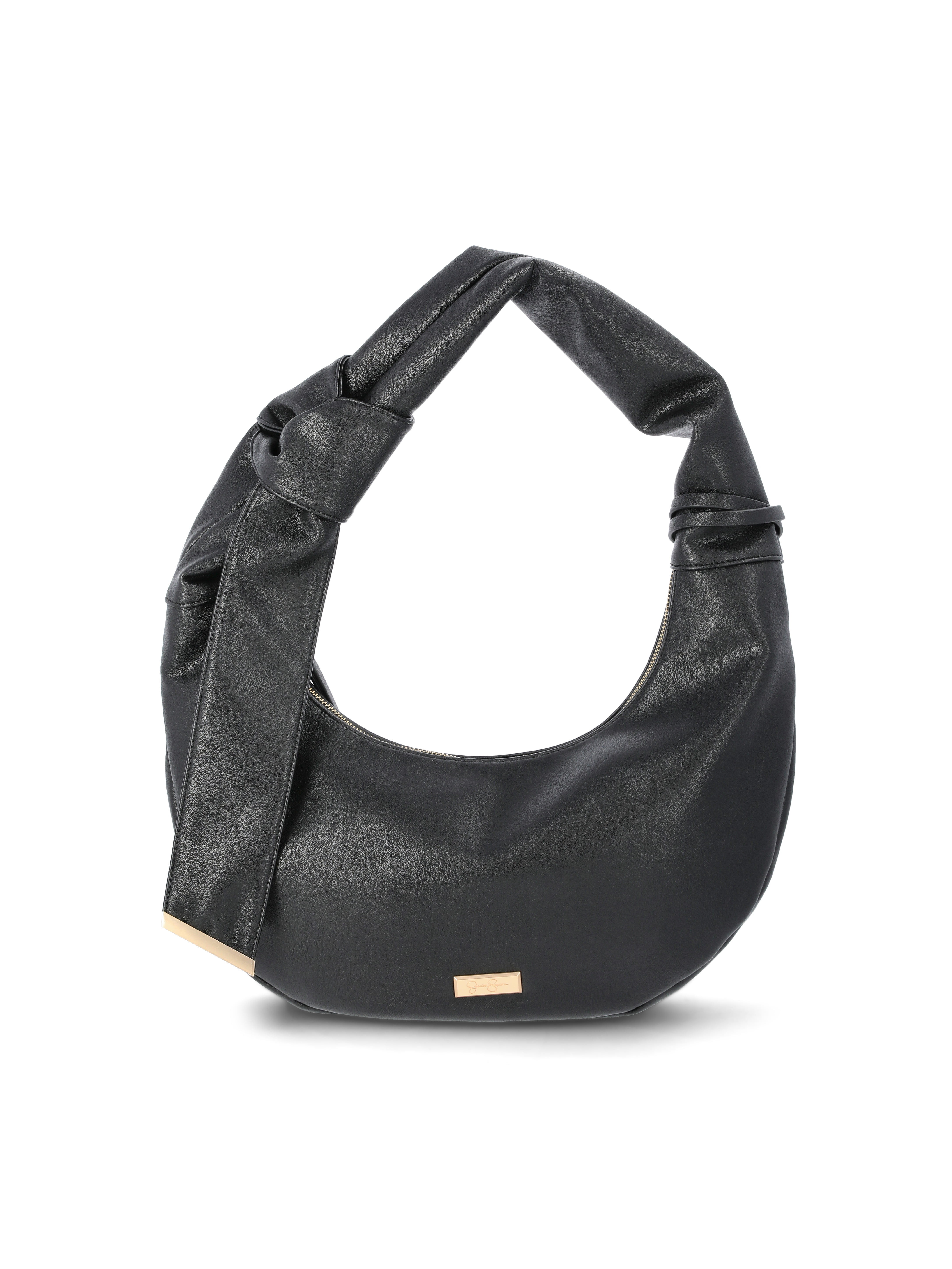 Jessica Simpson Women's Luna Hobo Bag, Meteorite Black | Walmart (US)