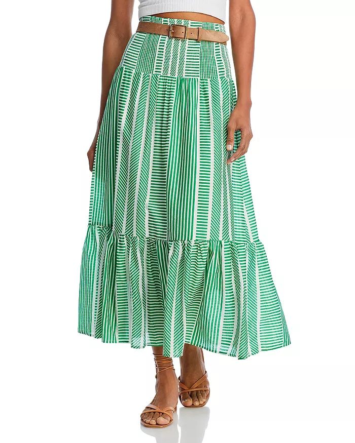 Striped Midi Skirt - 100% Exclusive | Bloomingdale's (US)