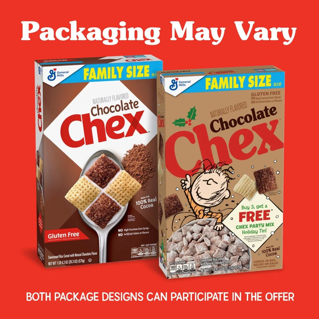 Chocolate Chex Cereal, Gluten Free Breakfast Cereal, Family Size, 20.3 oz | Walmart (US)