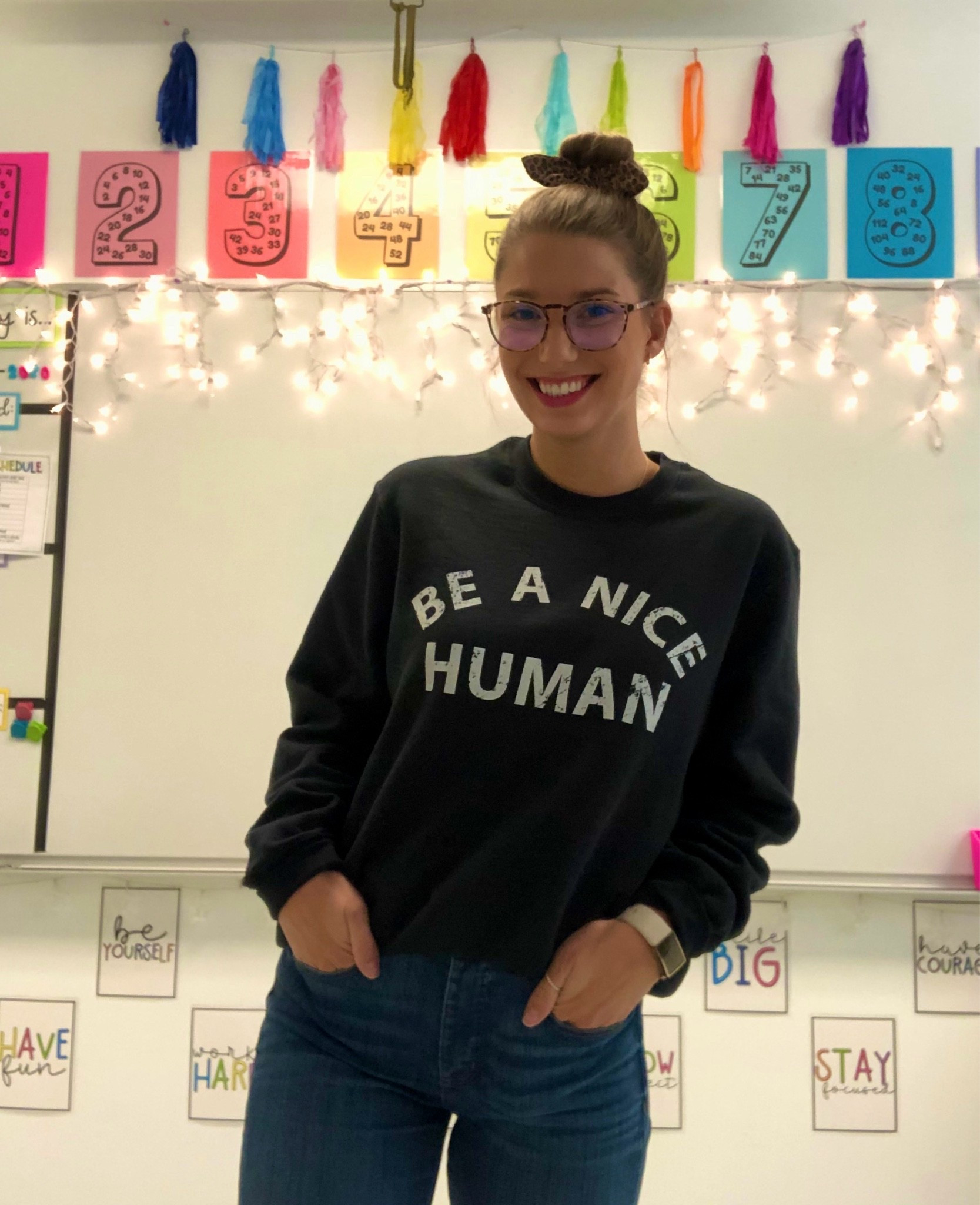 Be a nice human… always🖤

#LTKootd