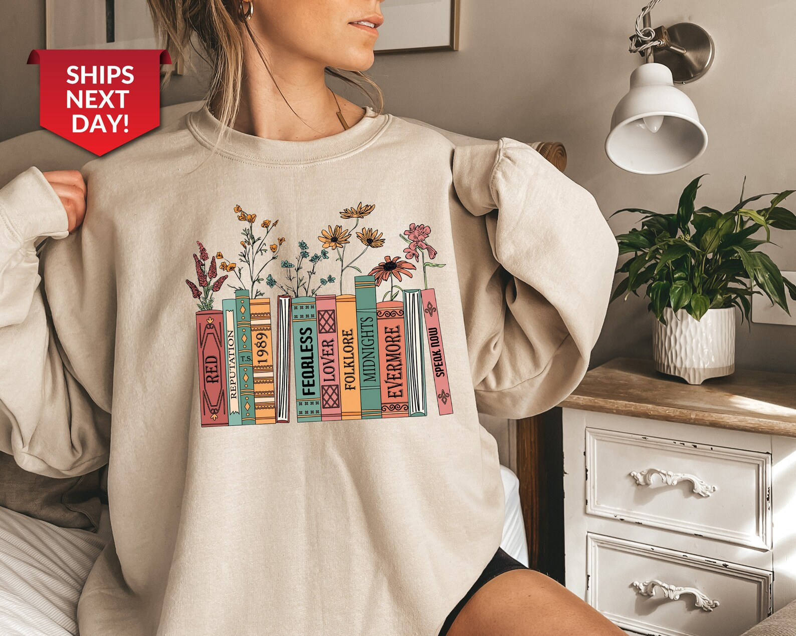 Albums as Books Sweatshirt Trendy Aesthetic for Book Lovers - Etsy | Etsy (US)