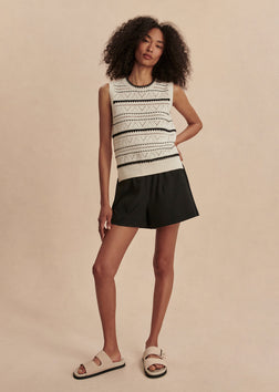 Athena Pointelle Knit Vest | Varley US